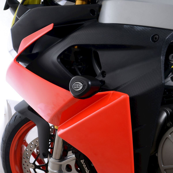 R&G Crash Protectors - Aero Style for Aprilia RS660 '21- (Drill Kit)